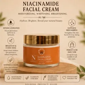 NIACINAMIDE  FACIAL  BRIGHTENING  CREAM  DARK SPOTS  DISCOLORATIONs  HYPERPIGMENTATIONs
