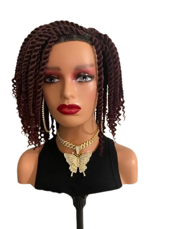 2 Strand Twist Bob Box braids J99 8"