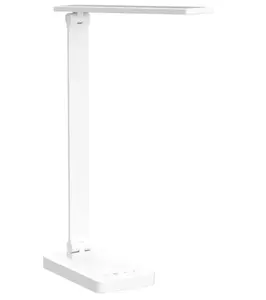 LED Desk Lamp, Metal Desk Light 6W 550lm, Dimmable Home Office Desktop Task Lamp Touch Control, 3 Color Modes, School Supplies College Dorm Room Essentials, Reading, Crafting, Sewing