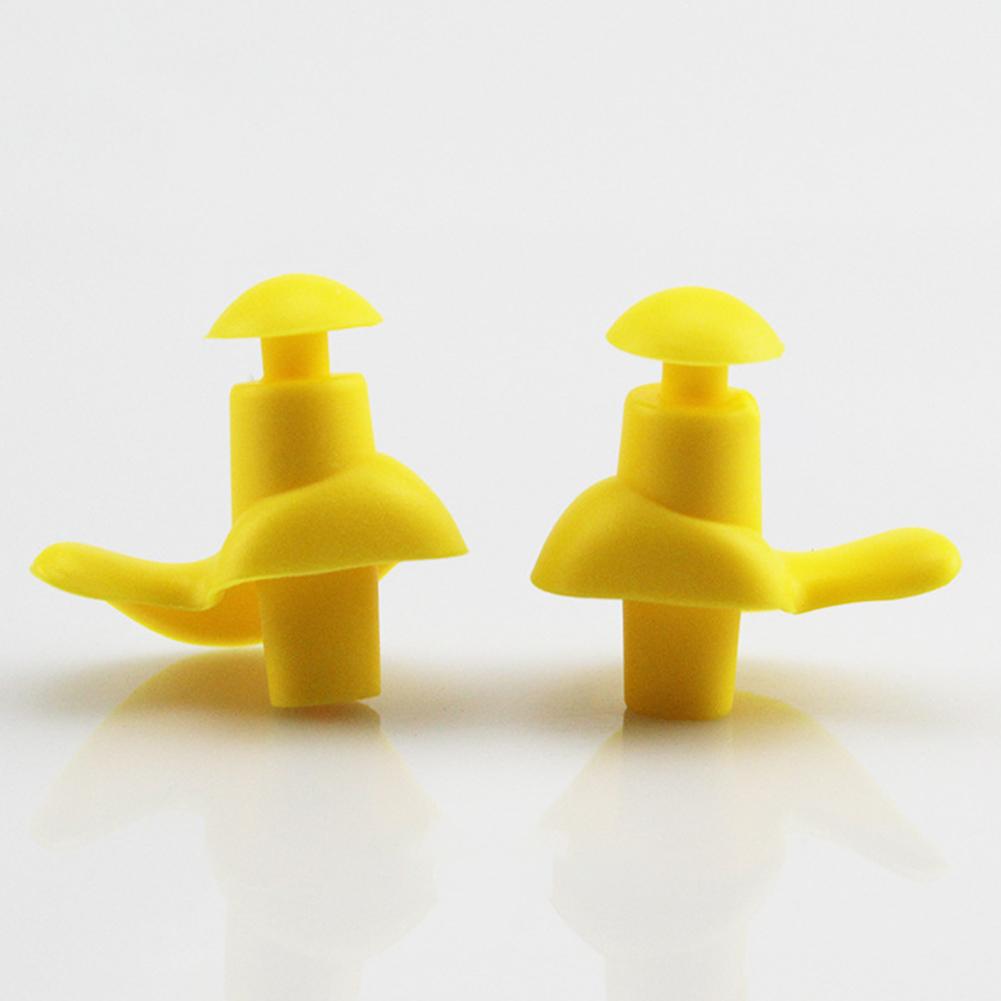 Swimming Earplugs Waterproof Reusable Silicone Ear Plugs Diving Sport Plugs For Water Surf Showering Bathing Accessories