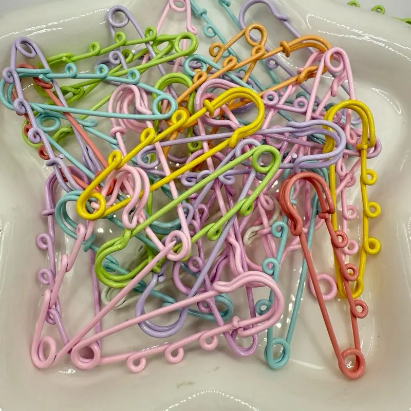 Crafting Clips for Crafting - Colorful Safety Pins for Crafting