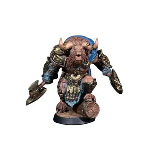 3D Printed Resin Dead End Talodem Giant Slayer Warrior Figurine - Artistic, Detailed, Multi-Size Unpainted Tabletop RPG Accessory, Home Decor Statue