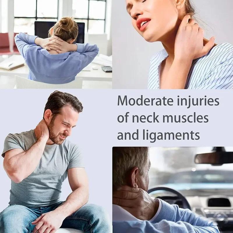 Adjustable Cervical Collar Neck Support Brace for Forward Head Posture Long Sitting Position Corrector Traction Device Comfortable Pain Relief Rehabilitation Robot Gloves Hand Hemiplegia Ergonomic Stroke Training Electric Exerciser Finger and Intensity