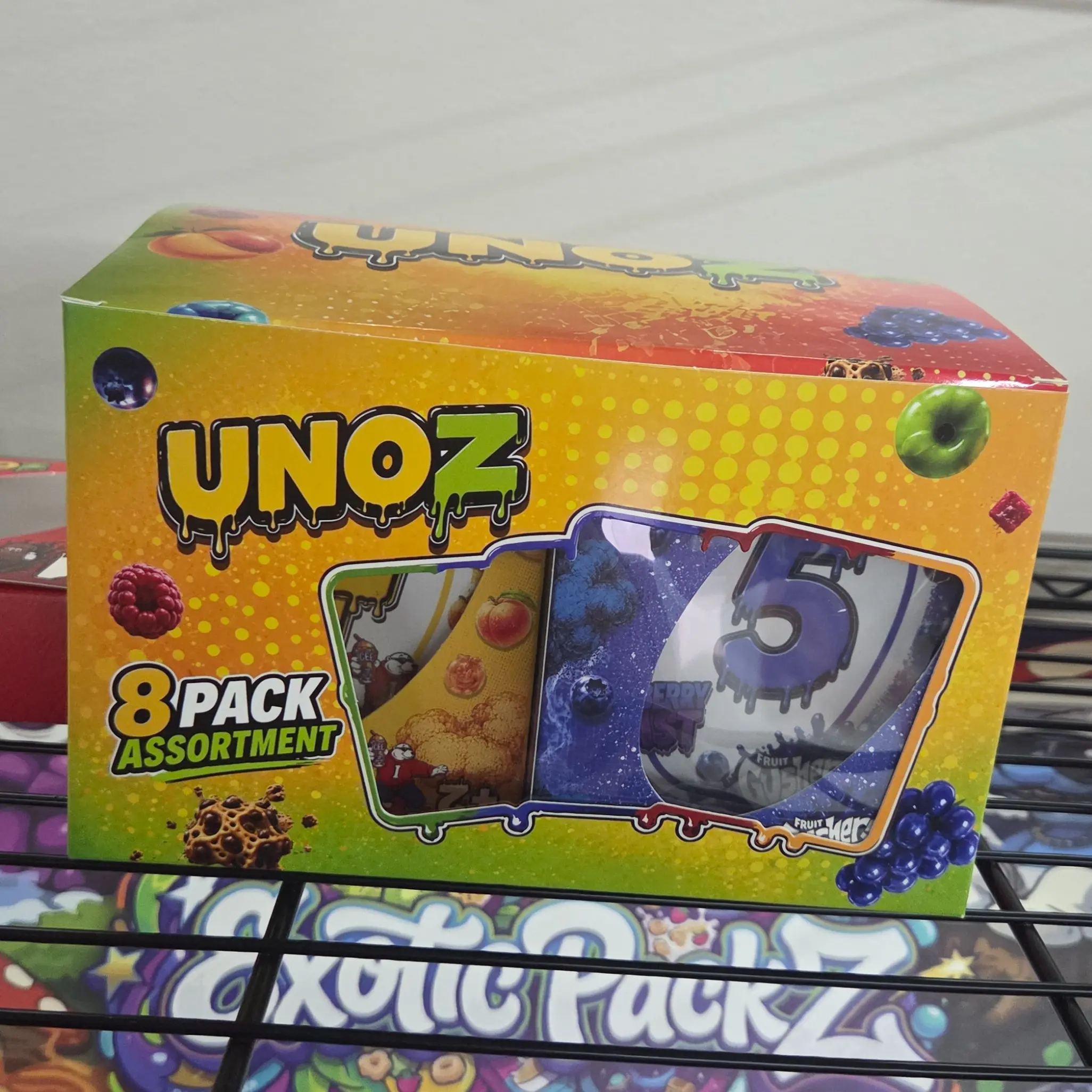 Unoz 8-Pack Assortment Trash Bags, Home Care Supplies for Household Waste Disposal