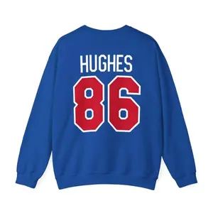 USA HOCKEY Jack Hughes #86 Heavy-blend Crewneck Unisex Sweatshirt, Gift For Fan FRL