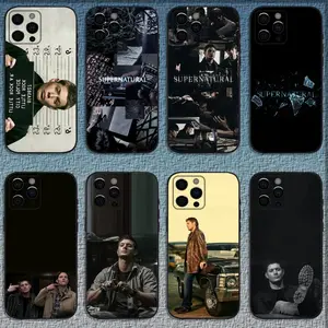Dean Winchester S-Supernaturals Phone Case For iPhone 16,15,14,13,12,11,Pro,X,XS,Max,XR,Plus,Mini Soft Black Cover