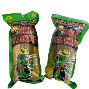 Big Tex Dill Pickles -Sour Tangy Pickled Snacks Instant Food