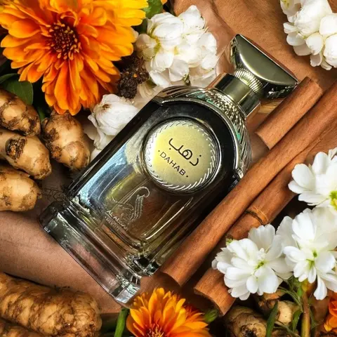 Al Absar Dahab EDP 100 ML / 3.4 FL OZ - Spicy, Floral, and Earthy Scent with Mandarin, Ginger, Cinnamon, Orange Flower, Jasmine Sambac, and More