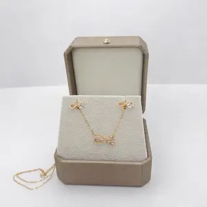 C-SETG-00064 14kt Colors Hearts 2pcs Set CZ Earrings/Neckl
