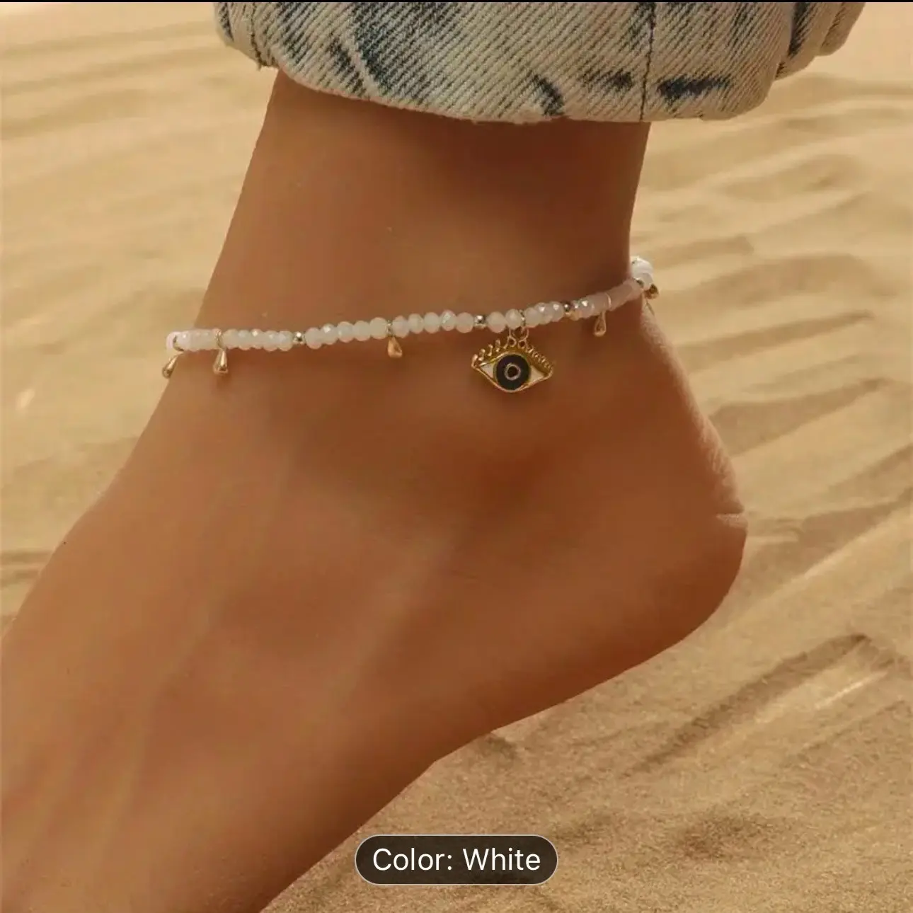 Evil Eye Anklet - Perfect for Protection