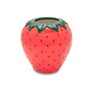 STRAWBERRY SHAPED VASE