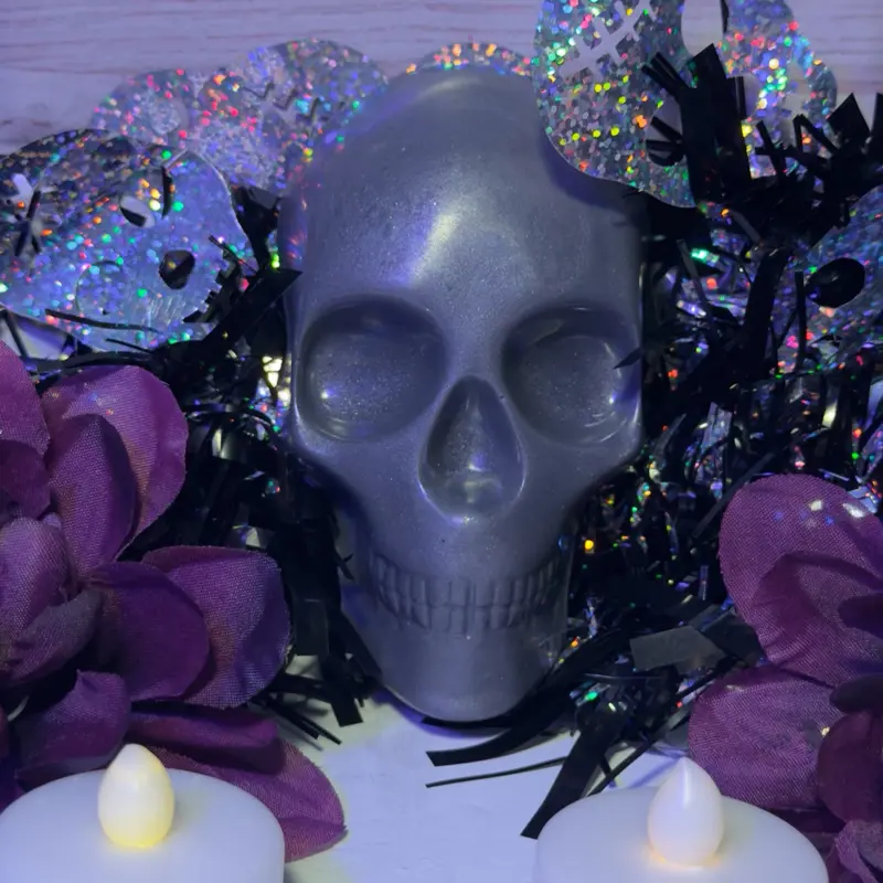 Gray Skull - Halloween Collection handmade soap
