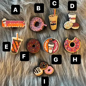 Dunkin Donuts Croc charms