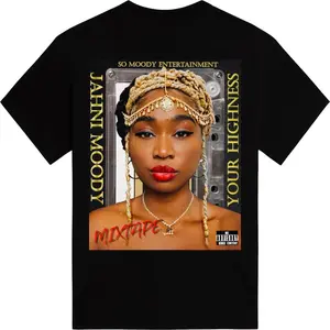 Jahni Moody “Your Highness” Mixtape T-Shirt for Men - Top Quality Tee for Women - Womenswear