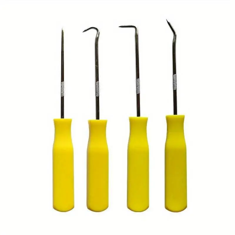 1 set of screwdriver kit, Right Angle Screwdriver, Multifunctional Screwdriver, car hook tool, O-ring, oil seal gasket, puller, puller, disassembler, process manual tool, hose disassembly hook kit