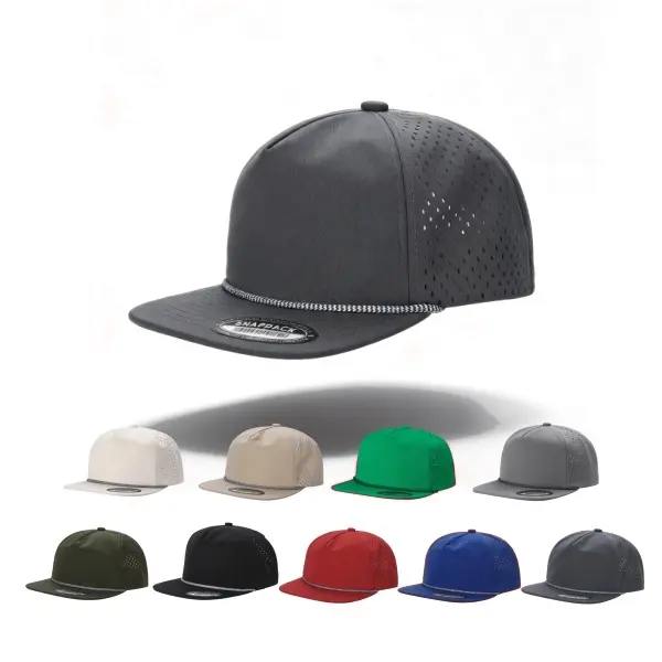 Waterproof Trucker Cap with Breathable Mesh, Moisture-Wicking Adjustable Stylish Hat for Outdoor Activities