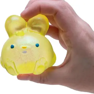 Hot  Easter Golden Egg Hunt Easter Bundle - Squishy Easter Fun Set Toys -Various Textures And Fillings - Ages 3 And Up - Bundle Of 5 Nice Toys