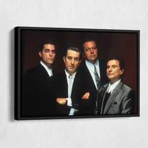[UNFRAMED POSTER] Goodfellas Poster Movie Stars Canvas Wall Art Home Decor  Art