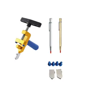 Glass Cutter Diamond Handheld Cutting Tool, Multi-Functional Tile & Glass Scribing Pen, Home Decoration, Craft Making, Window Adjustment, Tile Cutter Tools