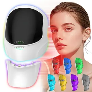 2026 New LED Beauty Mask, Full Coverage Phototherapy, Ergonomic Design, Ideal Gift for Face and Neck, Holiday Present, Facial Machine