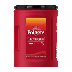 Folgers Classic Roast Ground Coffee, Medium Roast, 43.5 oz.