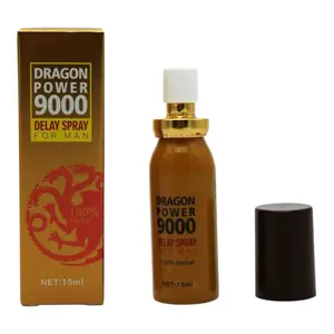 Dragon Power 9000 Delay Spray for Man - 15ml Herbal Formula - 100% Natural Ingredients - Men's Delay Spray Product