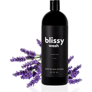 Plant Based Natural Laundry Detergent - Wool, Silk & Cashmere Detergent for Machine - Naturally Scented with Lavender Oil - Silk Detergent, Cashmere Wash, Wool Shampoo - Silk Laundry Detergent