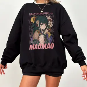 Maomao Anime-Inspired Apothecary Diaries Shirt, Maomao T-shirt Sweatshirt Hoodie, Cute Manga Shirt, Gift for Anime Fans