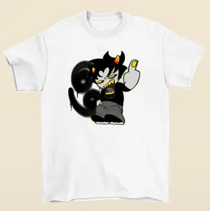 Karkat Hates You Funny Quote Garment Troll Character Merch Preppy Vibe
