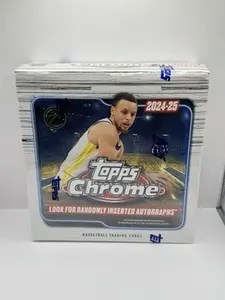 2024-25 Topps Chrome Basketball Mega Box - Factory Sealed