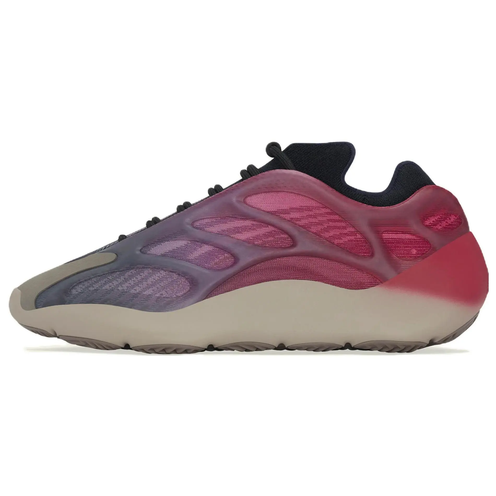 Adidas Yeezy 700 V3 'Fade Carbon' Men's Lightweight Athletic Shoes - Trendy Sports Shoes with Futuristic Design, BOOST Cushioning for All-Day Comfort, Runs ½ Size Small, Cushioned Men's Sneaker, Foam, Casual Wear, U.s. Sizes, Us M 10.5, Sporty Chic, Half,