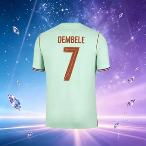 2026 France 10# Mbappé 7# Dembele Short And Long Sleeve Soccer Jersey Fans Version Breathable