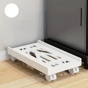 Movable Telescopic CPU Tray for PC Host and Office Computer, Space-Saving Bracket for Printers and Small Appliances