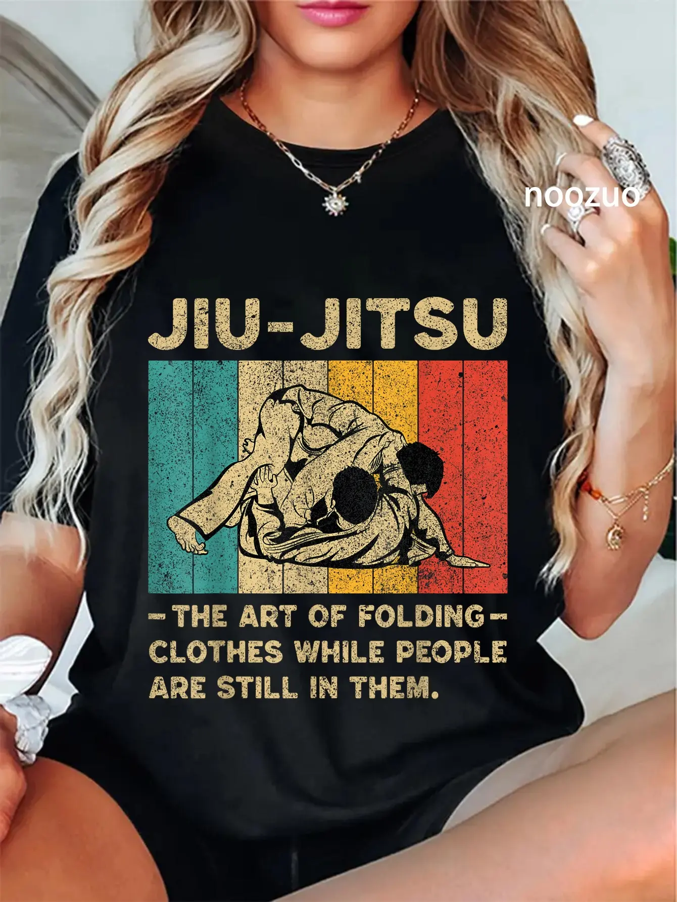 100% Cotton Unisex Jiu-Jitsu Definition Funny Vintage BJJ Brazilian Jiu Jitsu T-Shirt