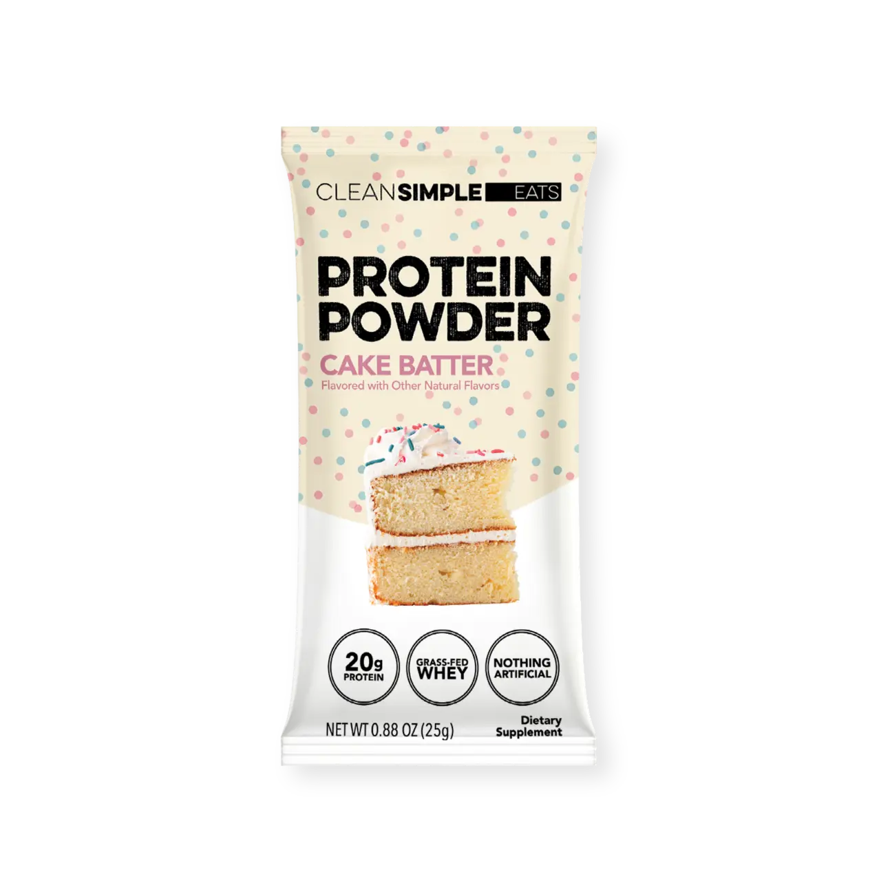 Protein Powder: Cake Batter Single Serving Stick Pack (Tik Tok Exclusive)
