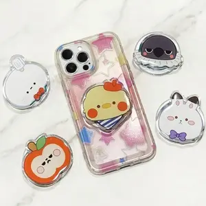 Chibi Love and Deepspace Magnetic Adhesive Phone Grip, Plushie Emotes Rafayel Xavier Zayne Sylus Caleb, Kawaii Phone Accessories