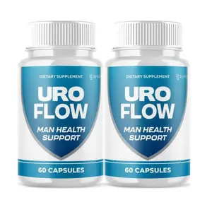 Uro Flow for Men Prostate Health and Urinary Support Supplement 120 Capsules 2 Pack