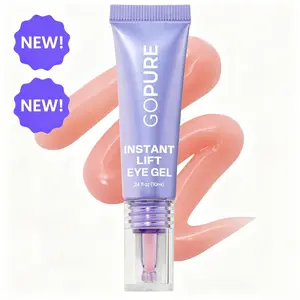 NEW! GOPURE Instant Lift Eye Gel | Reduce Puffiness, Bags & Dark Circles, Anti Aging Under Eye Brightener with Collagen Biotech for Men & Women