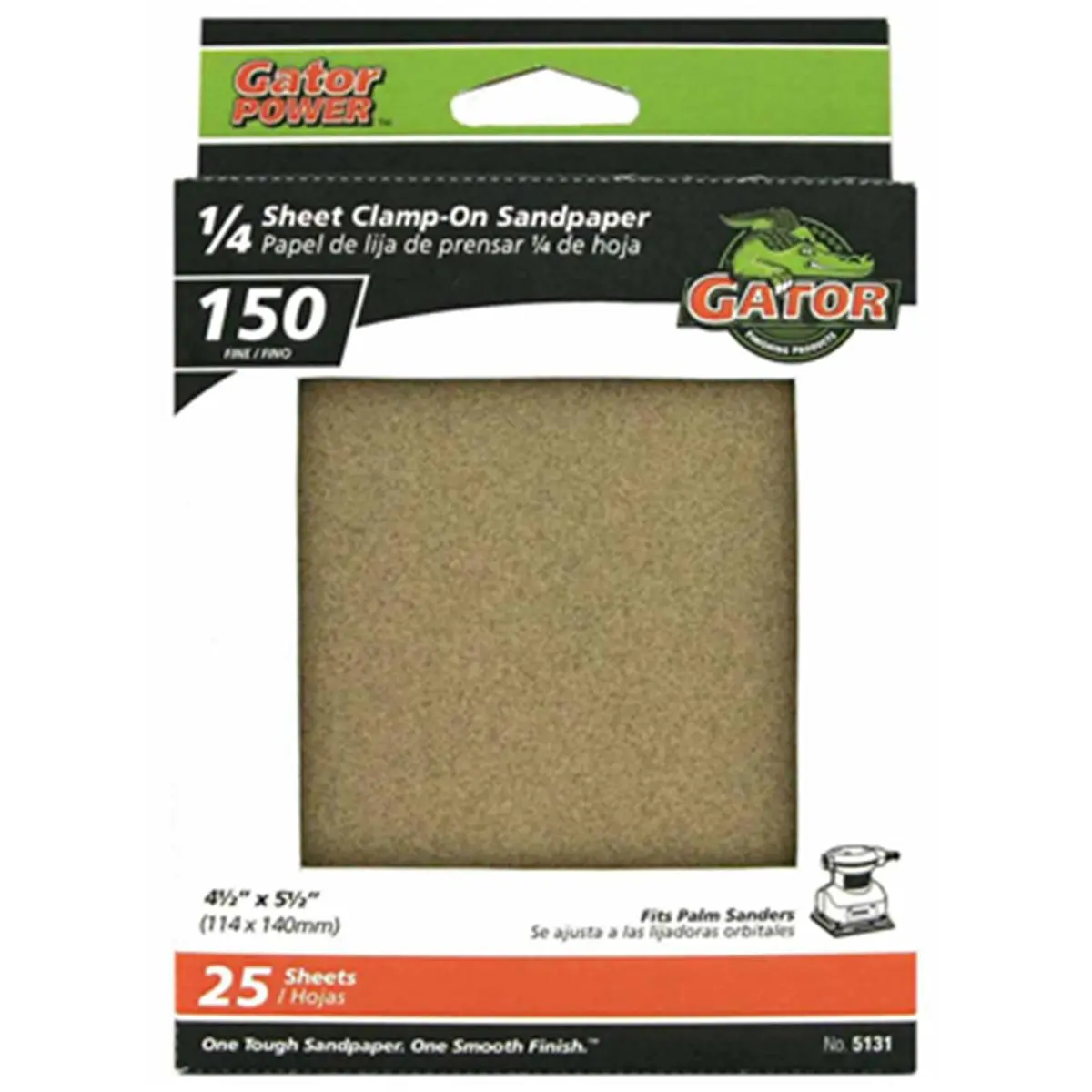 212 MAIN Heavy Duty Heat & Humidity Resistant Pre-Cut Aluminum Oxide Sanding Sheets, 4.5x5.5 in, 150 Grit, Pack of 5 - Reptile & Amphibian Cleaning Tool, Heat & Humidity Resistance