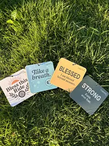 4Pcs Car Air Fresheners Hanging Scent Oil Diffuser-Motivational scriptures