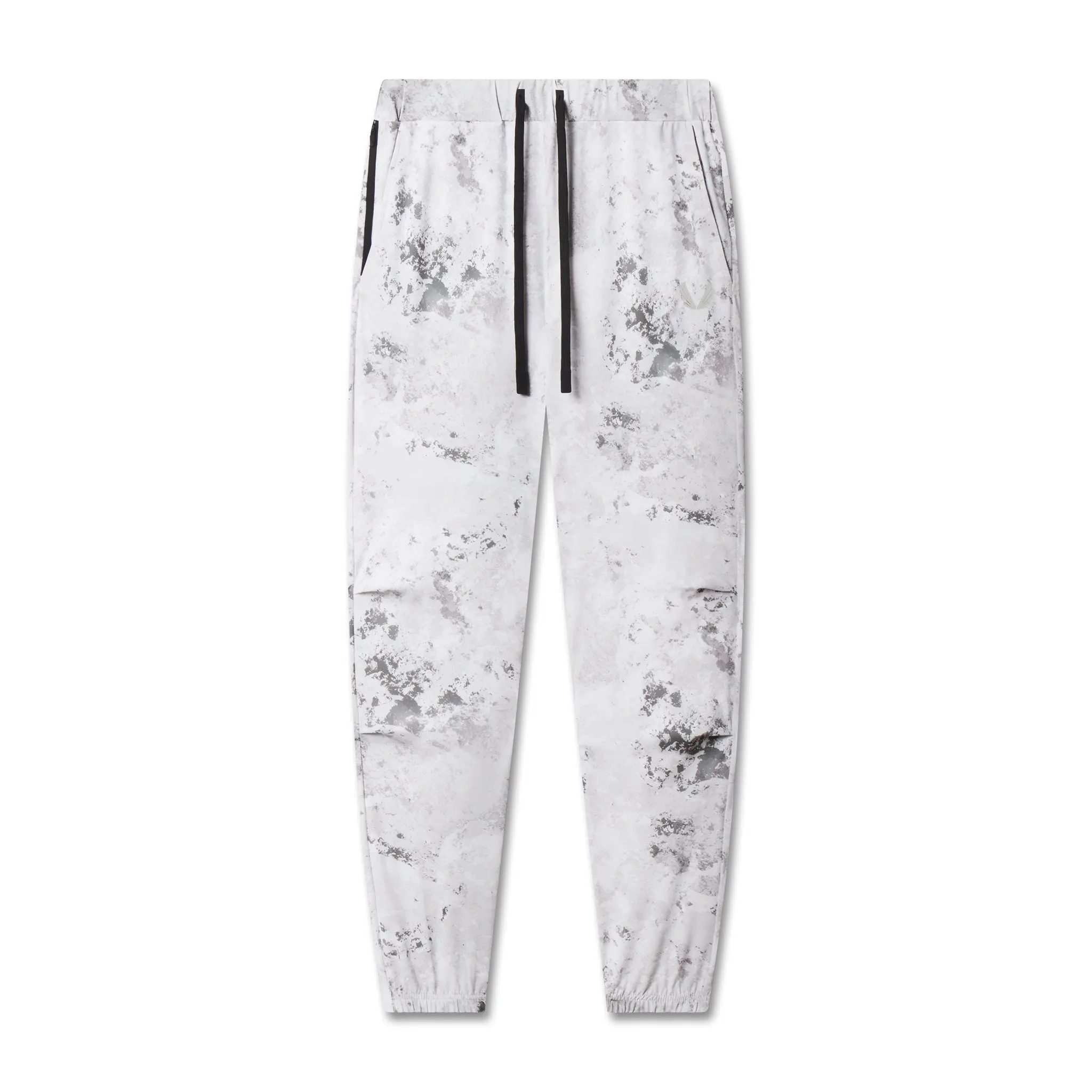 TETRA-LITE® Actives Men's Sports Joggers - 6-Way Stretch, Fitted, Sedona Snow Camouflage for HIIT Training, Gentle Stretchy Men's Sports Joggers, Fitness Enhancing Men's Sports Joggers