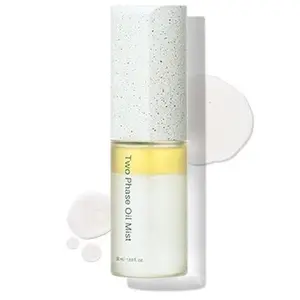 Riman Two Phase Oil Mist - Hydrating Face Mist with Moisture Protection & Radiance Boosting Vitamins for Quick Absorption Moisturizer Dewy 10ml - Skin Repair Hydrate Moisturizing