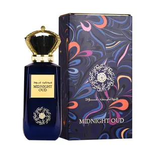 Ard Al Zaafaran Midnight Oud Eau De Parfum Spray for Unisex, 3.4 Ounce