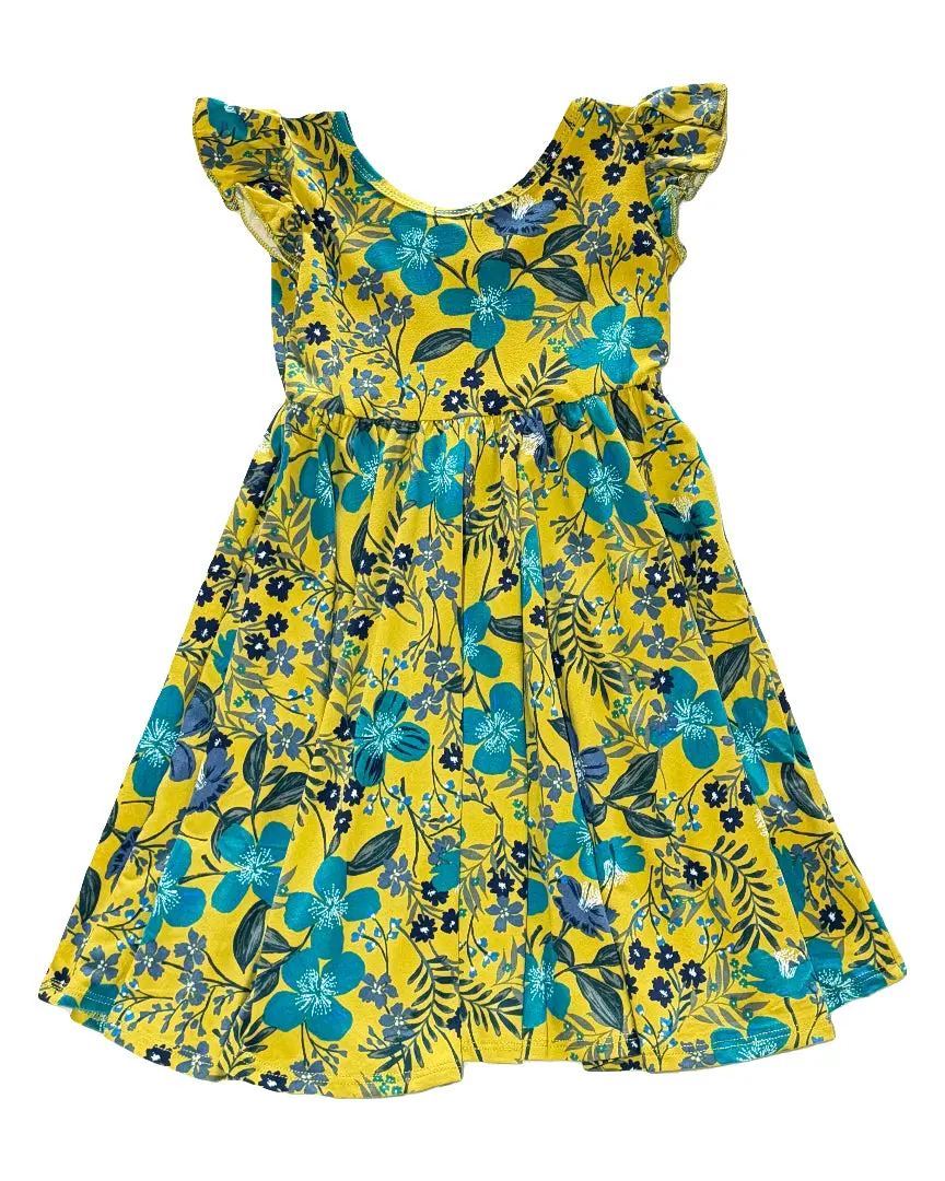 Sunshine in Bloom Empire Dress