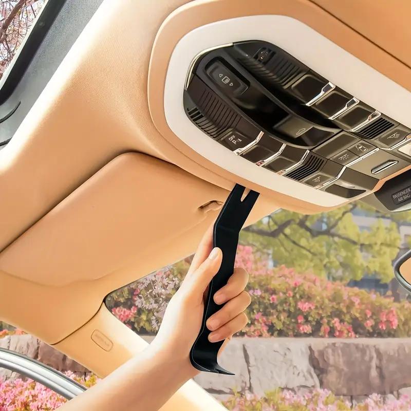 Automotive repair door panel clips, screws, plastic pry bar, lift/adjust panels, dashboard, car door panel, audio/navigation modification tools for disassembly