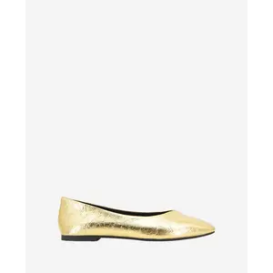 Johanna Metallic Leather Ballet Flat
