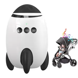 Baby Rocking Chair, Baby Vibration Soother, Newborn Gentle Shaking for Any Stroller, Noise Machine, 11 Sounds, Adjustable Speed, Sleep Aid