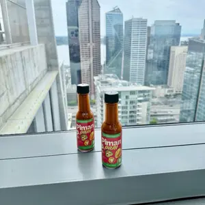 Piman Pam  Chili Hot Sauce Extra Hot 3 Pack 5oz - Spicy sauce for Meat and Vegetables