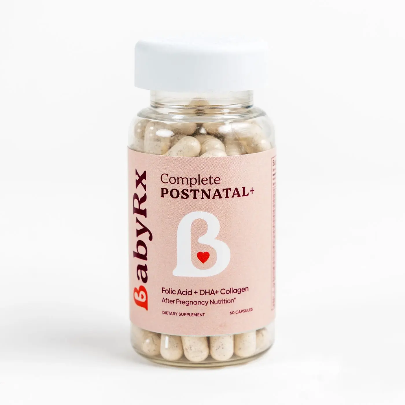 BABYRX Complete Postnatal+ Capsules with Folic Acid DHA & Collagen ...