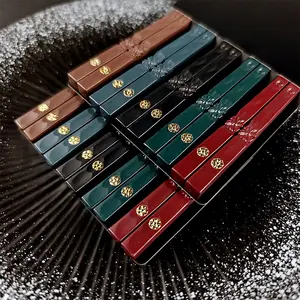 5/10 Pairs Reusable Traditional Chinese Chopsticks Food Sushi Sticks Alloy Non Slip Bamboo Shape Food Grade Chopsticks Tableware